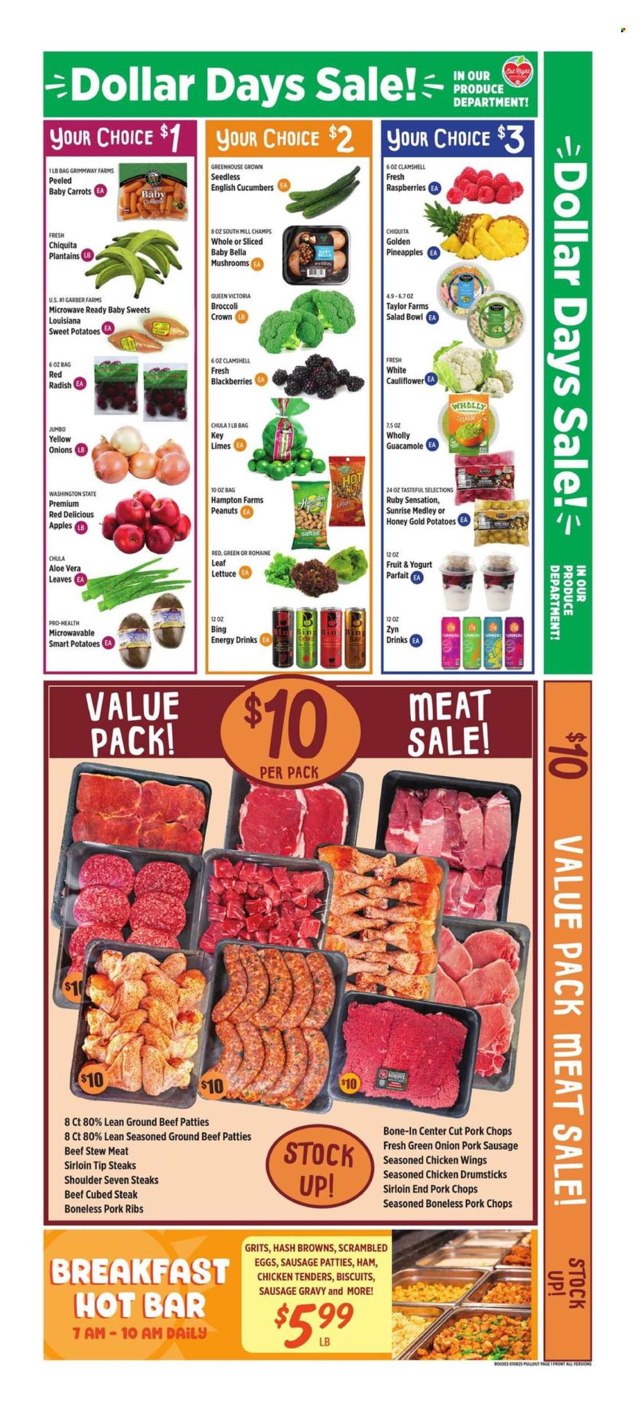 Rouses Markets ad - 01/08/2025 - 01/15/2025. Page 3