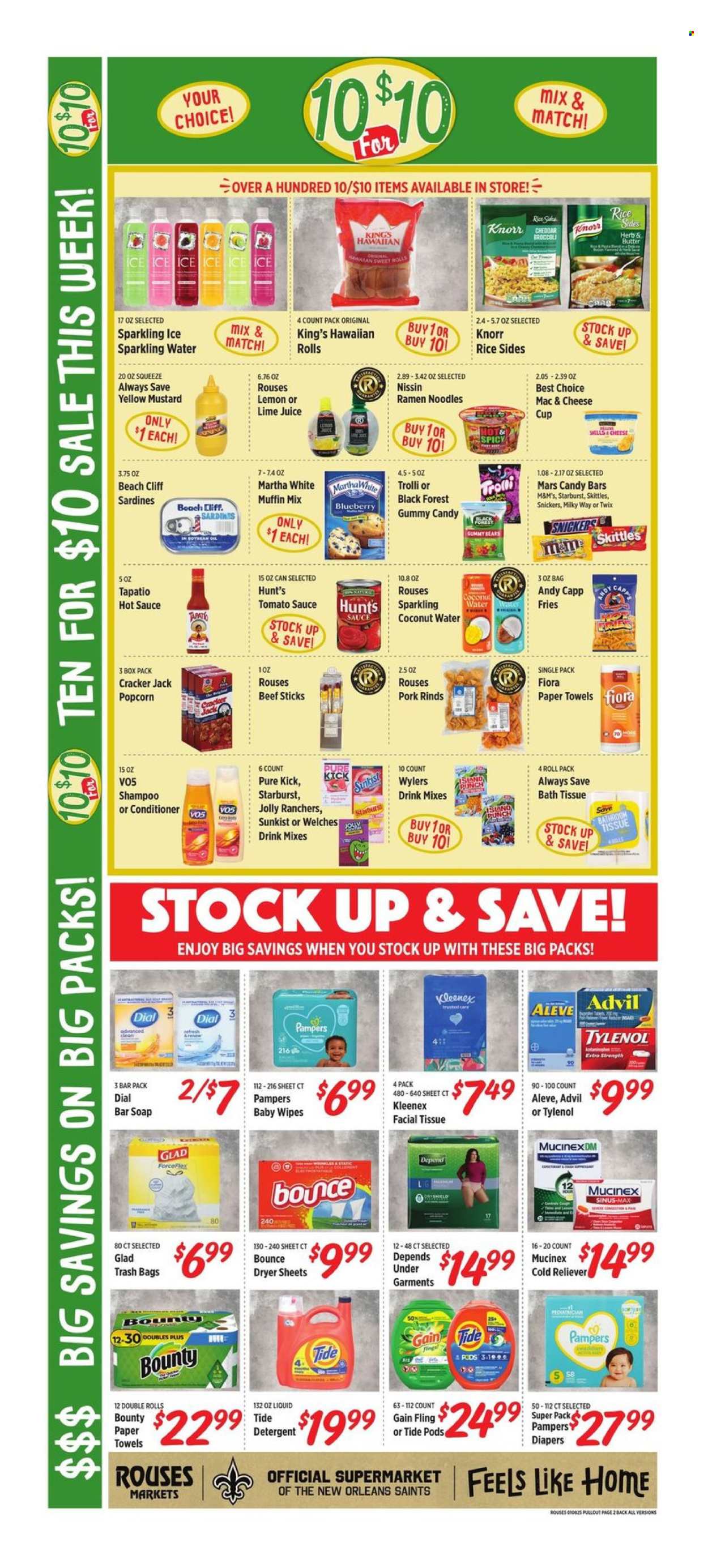 Rouses Markets ad - 01/08/2025 - 01/15/2025. Page 4