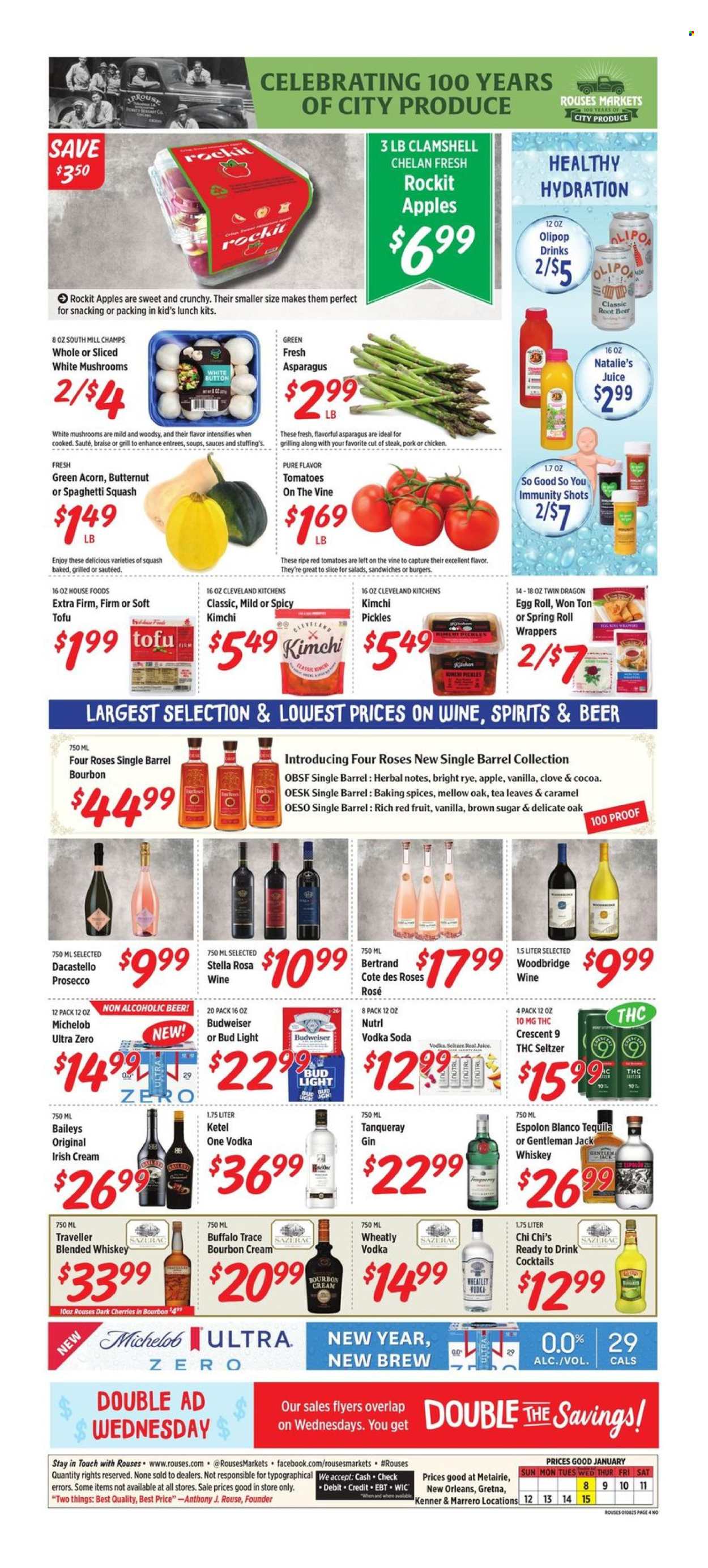 Rouses Markets ad - 01/08/2025 - 01/15/2025. Page 6