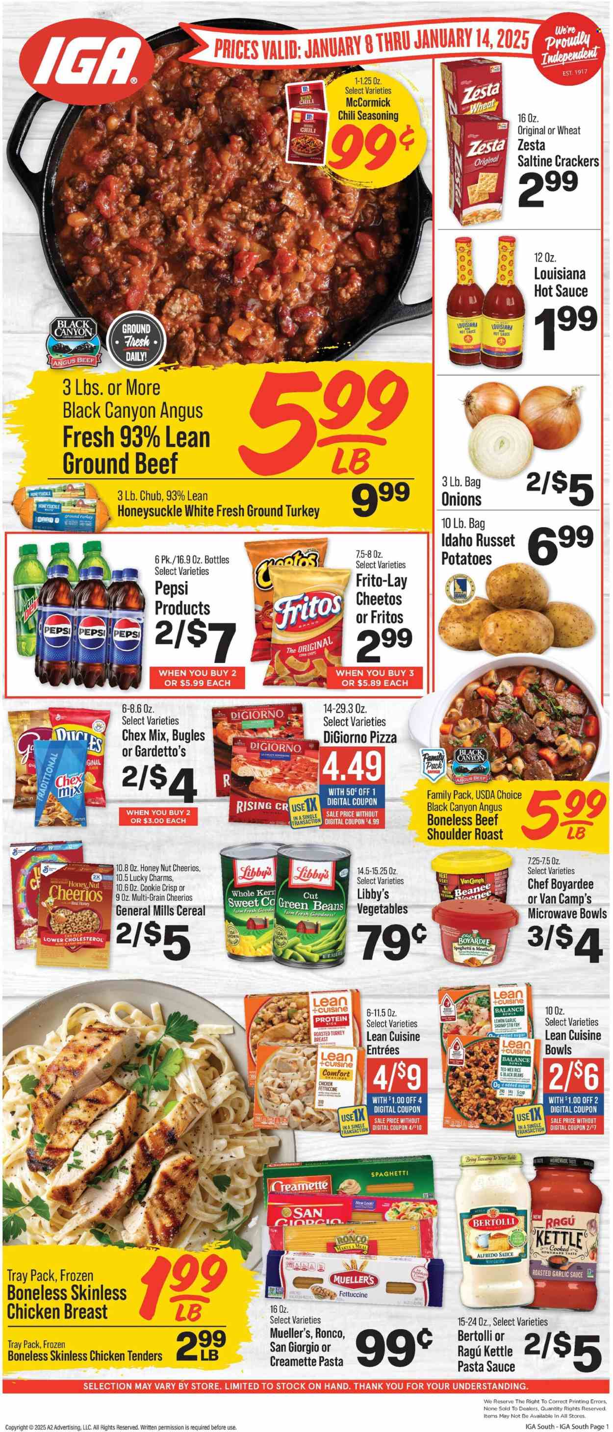IGA ad - 01/08/2025 - 01/14/2025. Page 1