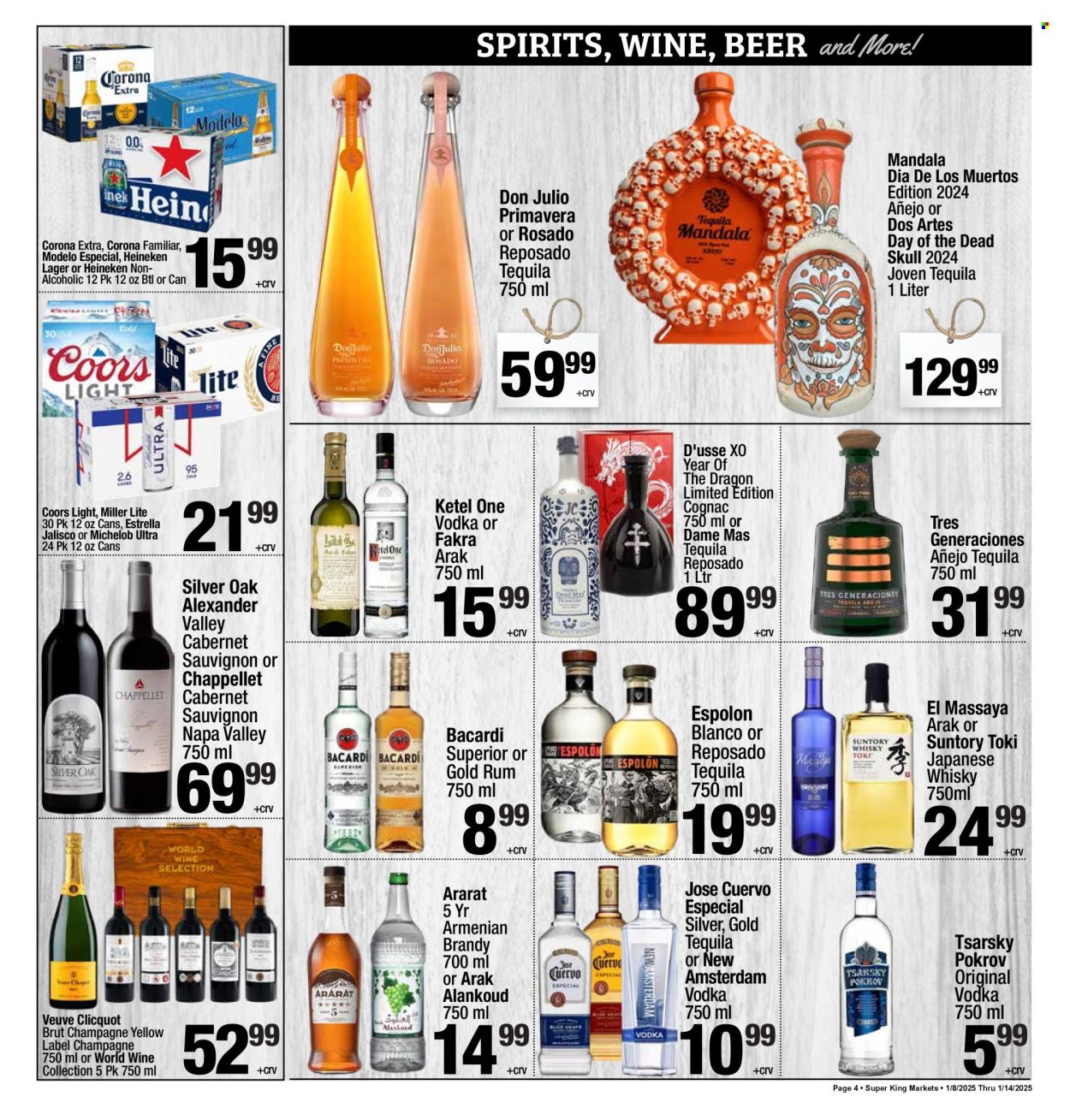 Super King Markets ad - 01/08/2025 - 01/14/2025. Page 4