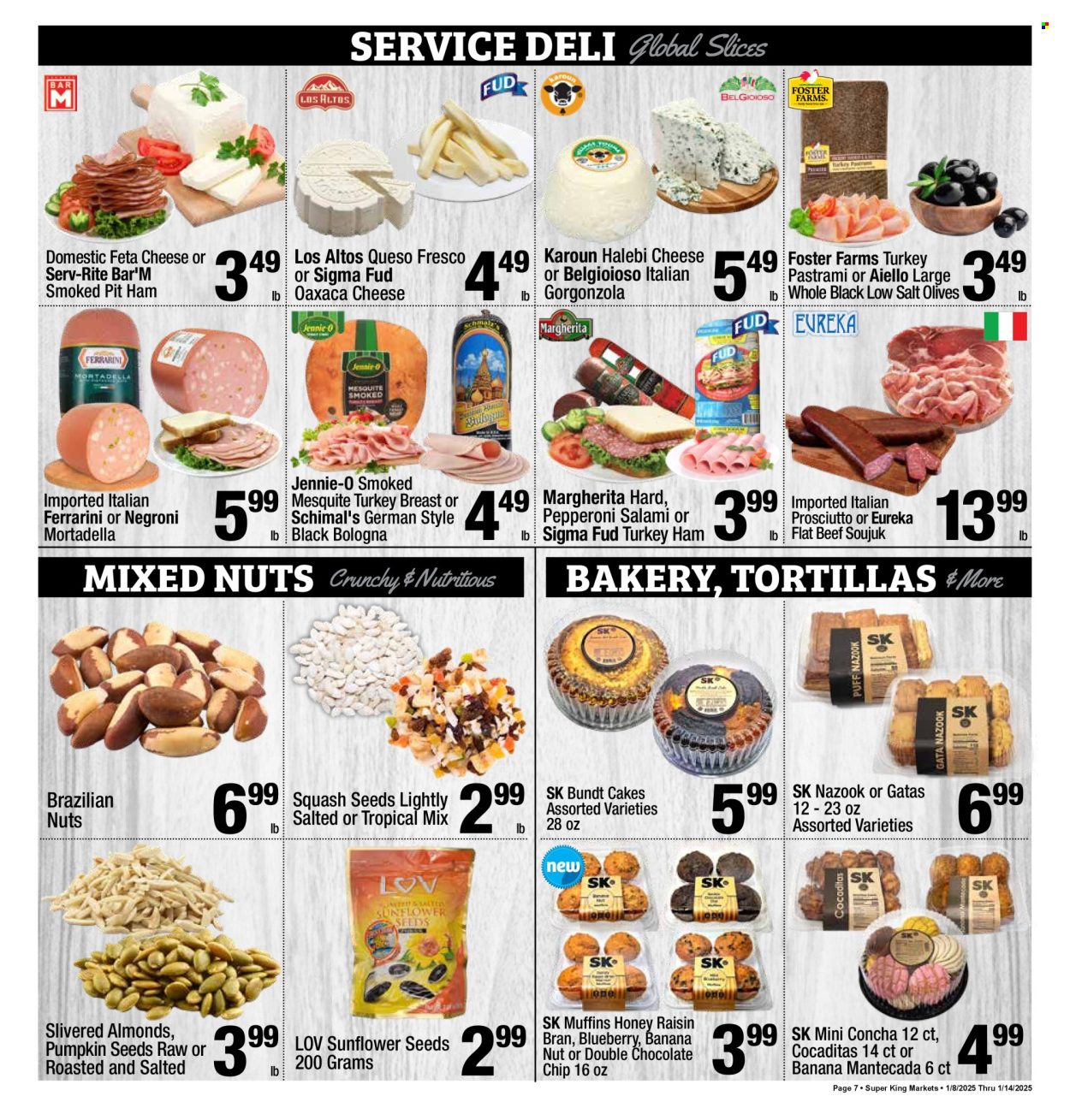 Super King Markets ad - 01/08/2025 - 01/14/2025. Page 7