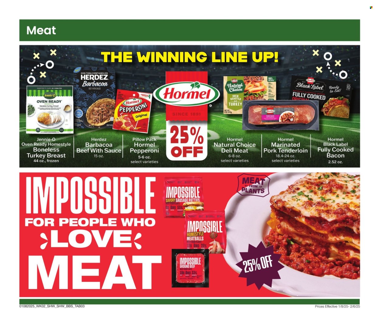 Shaw’s ad - 01/08/2025 - 02/06/2025. Page 3