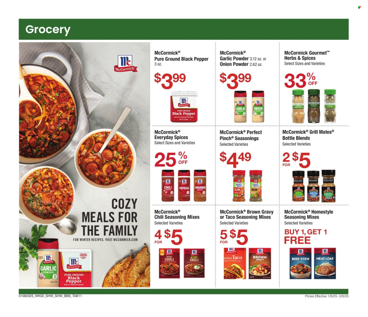 Shaw’s ad - 01/08/2025 - 02/06/2025. Page 11