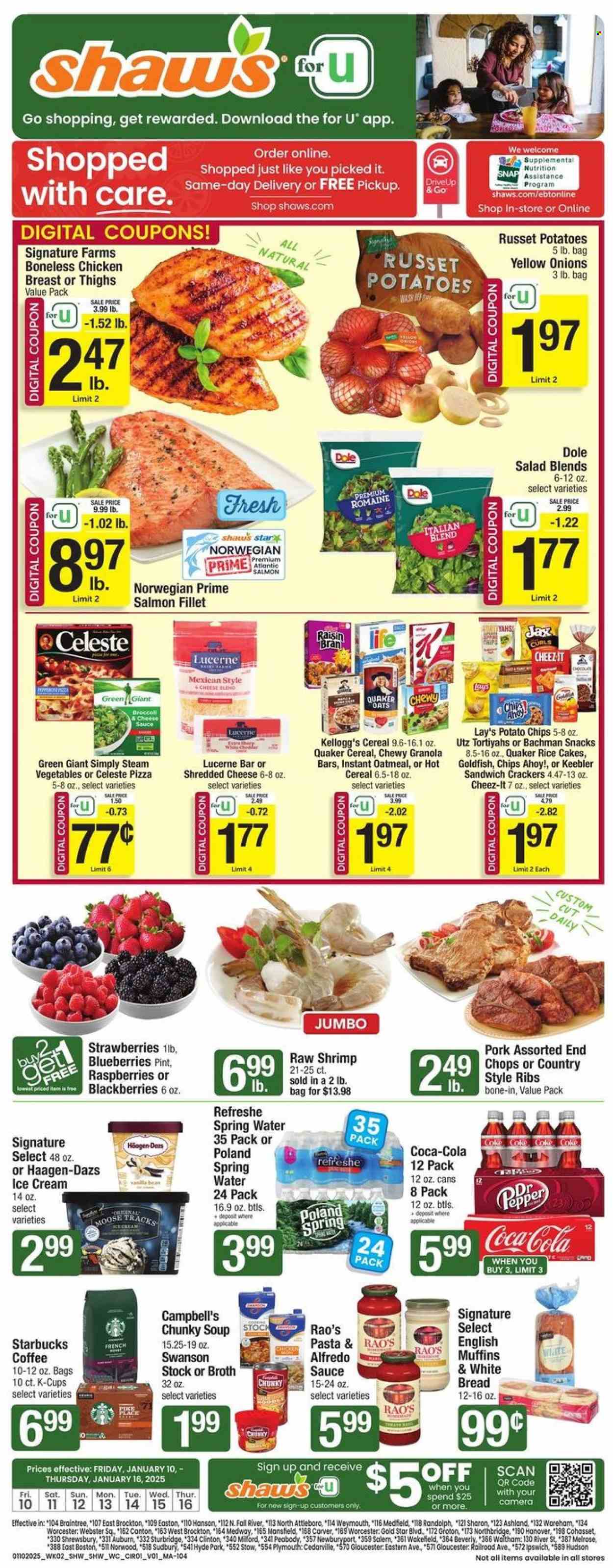 Shaw’s ad - 01/10/2025 - 01/16/2025. Page 1