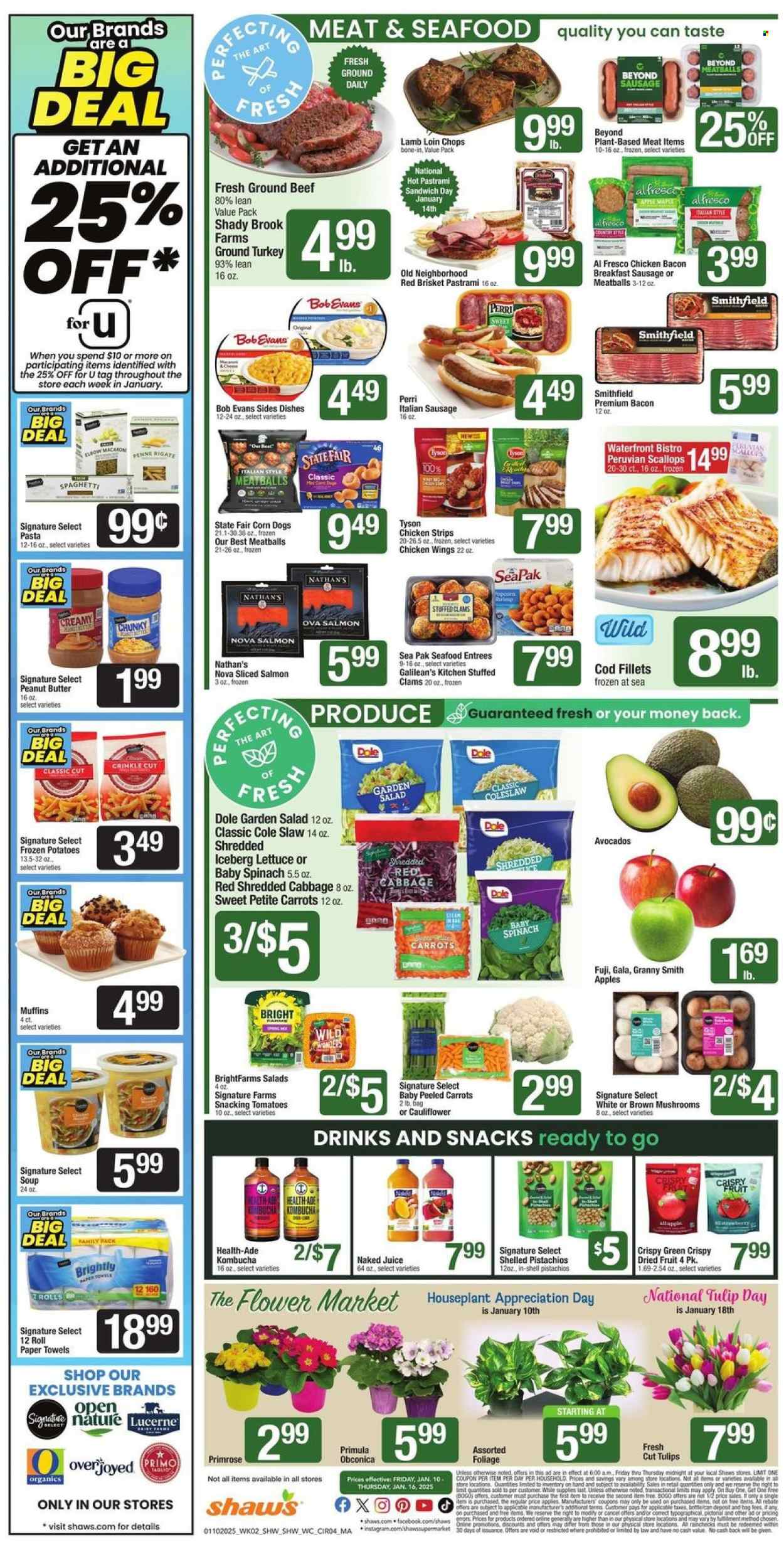 Shaw’s ad - 01/10/2025 - 01/16/2025. Page 4