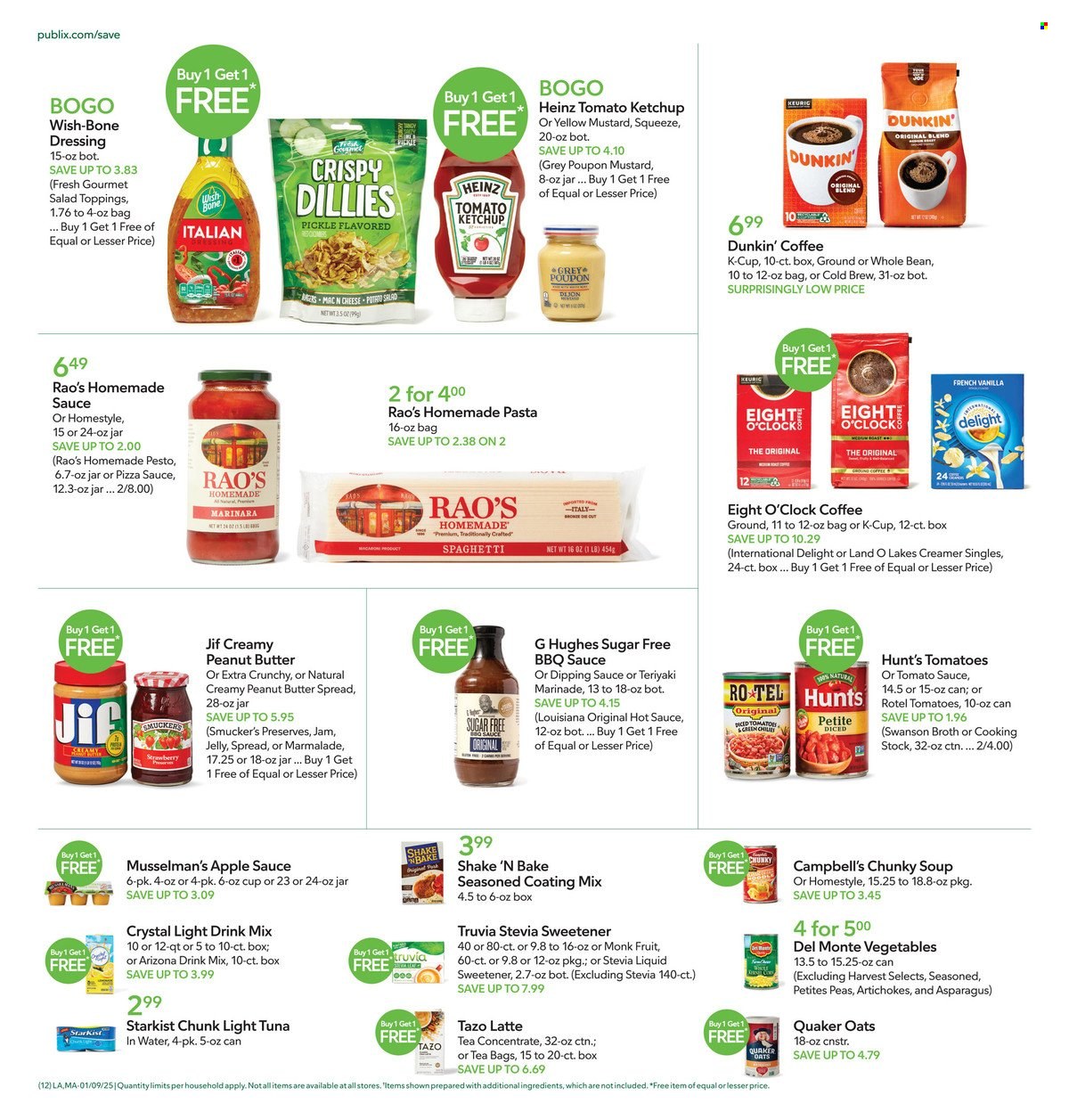 Publix ad - 01/09/2025 - 01/15/2025. Page 12