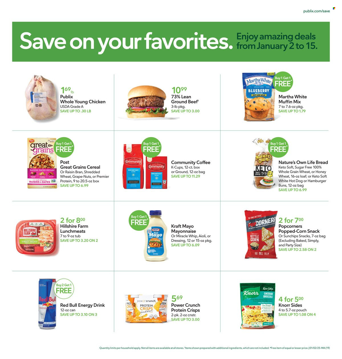 Publix ad - 01/09/2025 - 01/15/2025. Page 21
