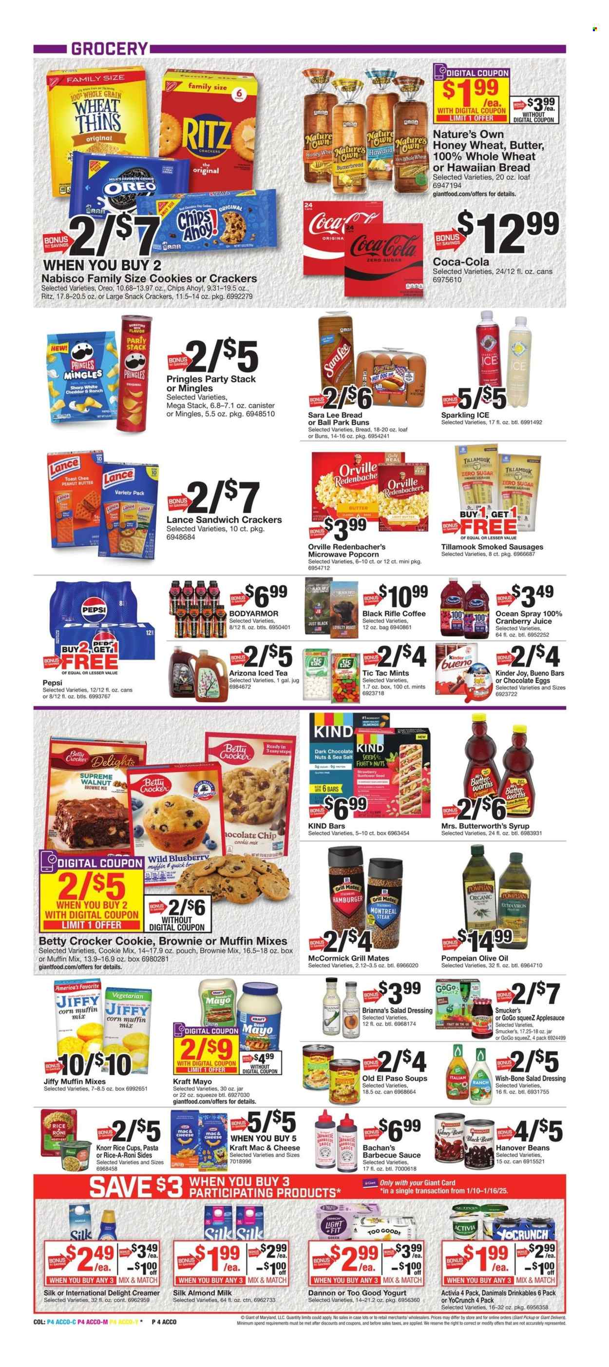 Giant Food ad - 01/10/2025 - 01/16/2025. Page 4