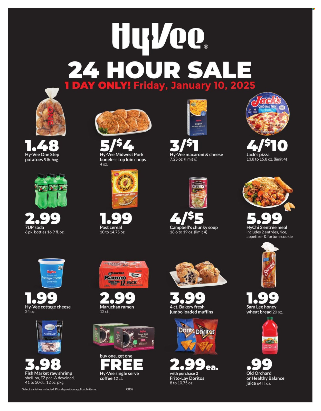 Hy-Vee ad - 01/10/2025 - 01/10/2025. Page 1
