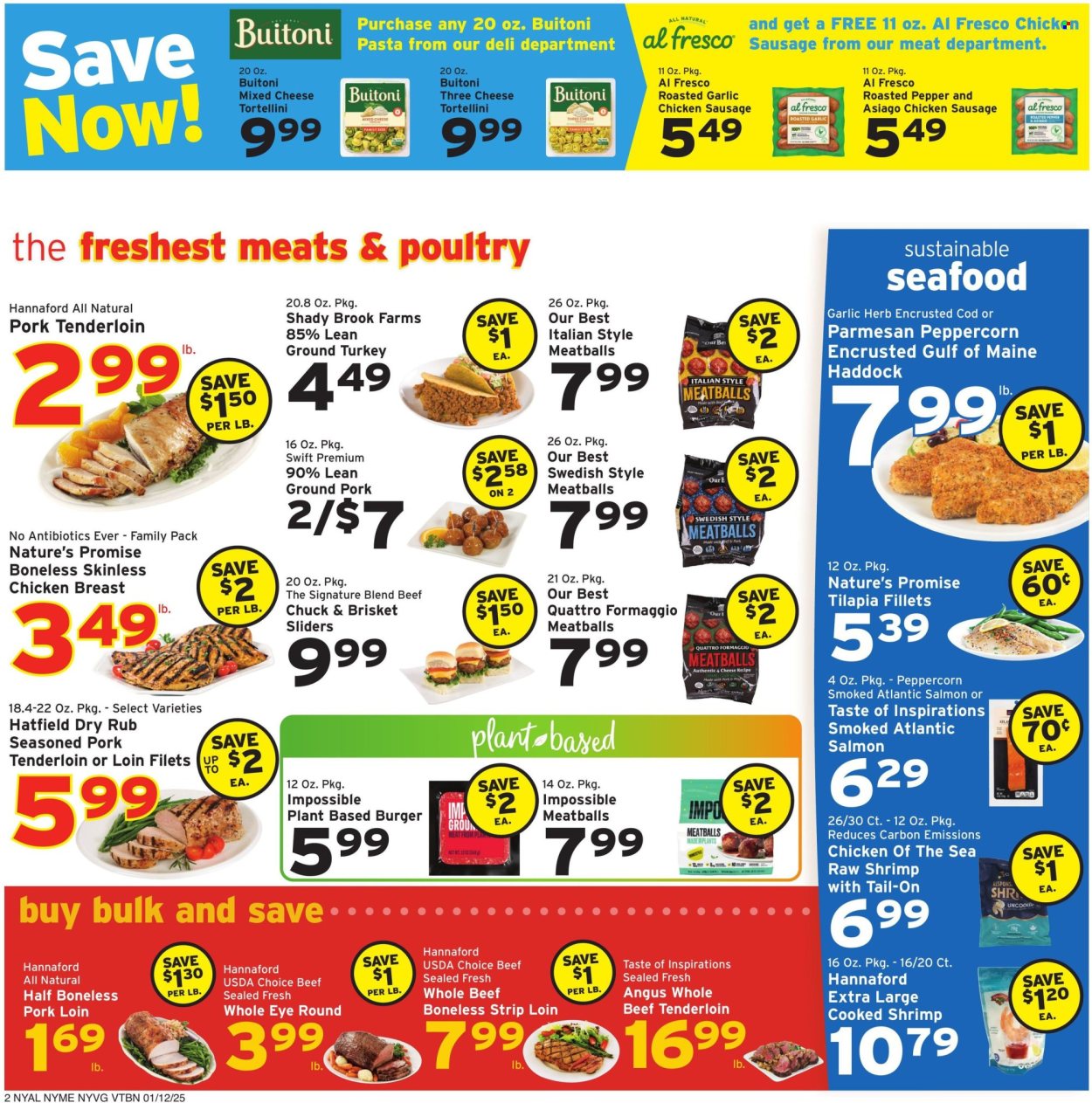 Hannaford ad - 01/12/2025 - 01/18/2025. Page 2