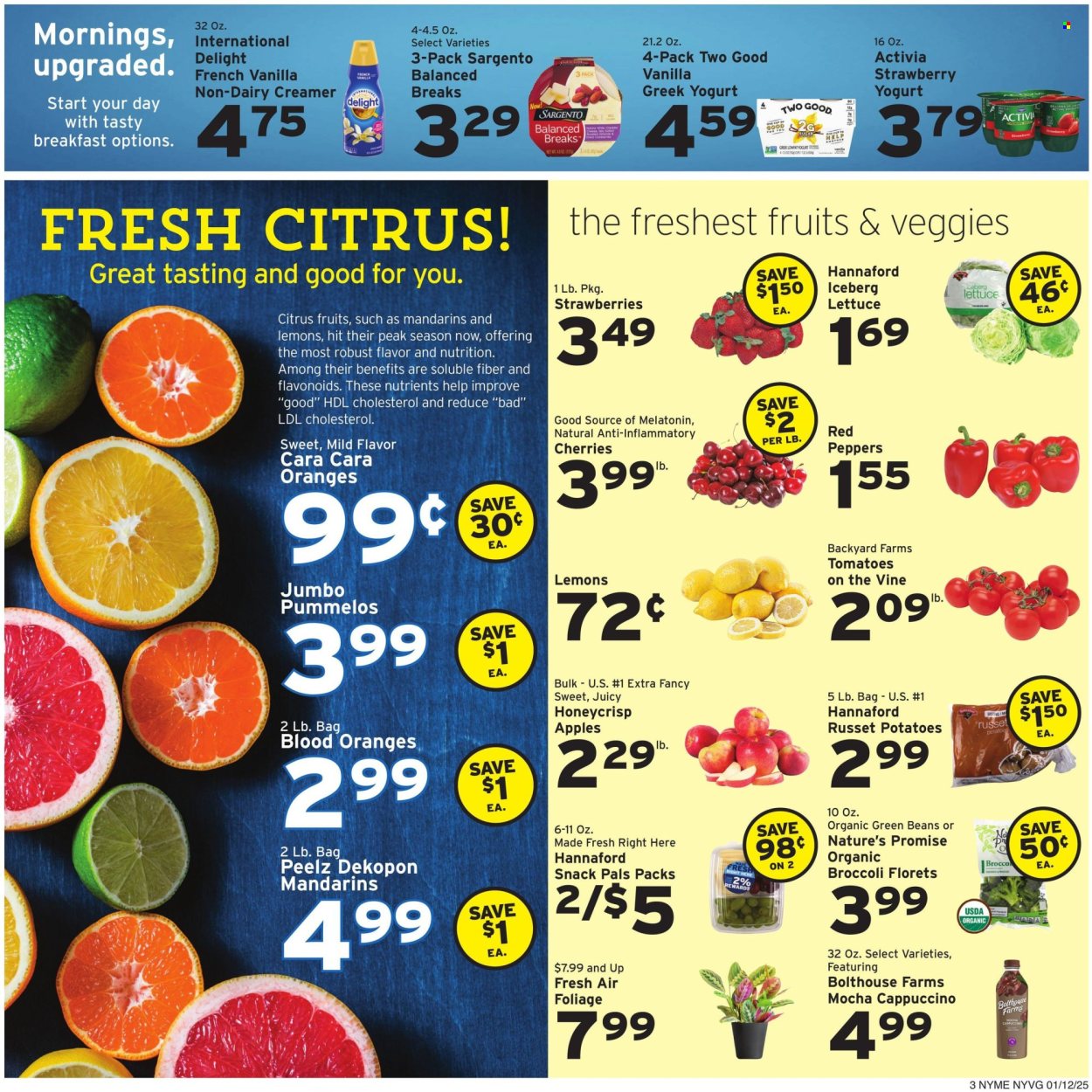 Hannaford ad - 01/12/2025 - 01/18/2025. Page 3