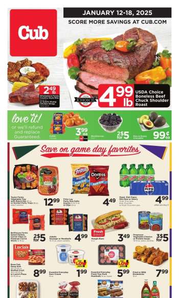 Cub Foods Flyer - 01/12/2025 - 01/18/2025.