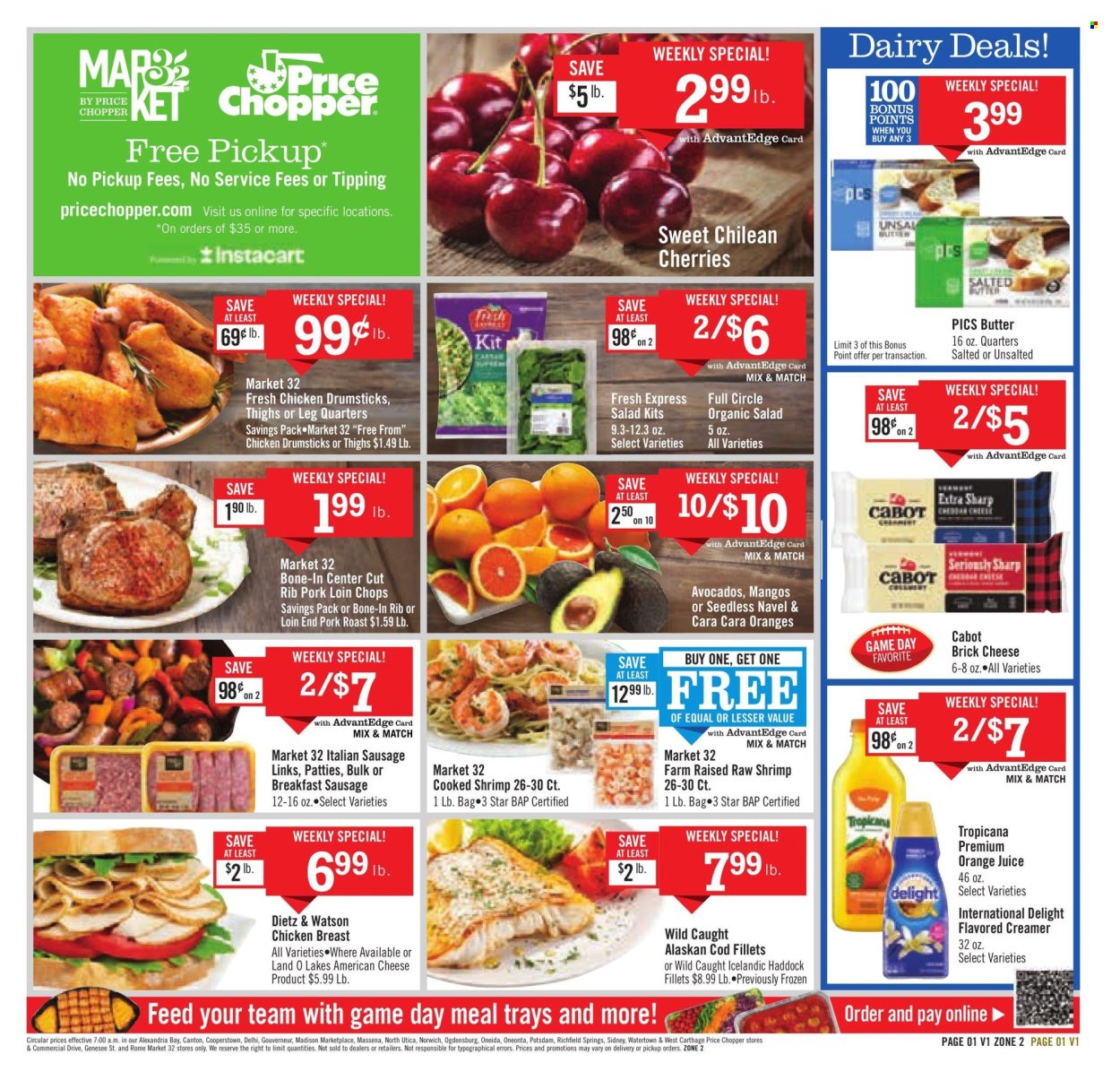 Price Chopper ad - 01/12/2025 - 01/18/2025. Page 1