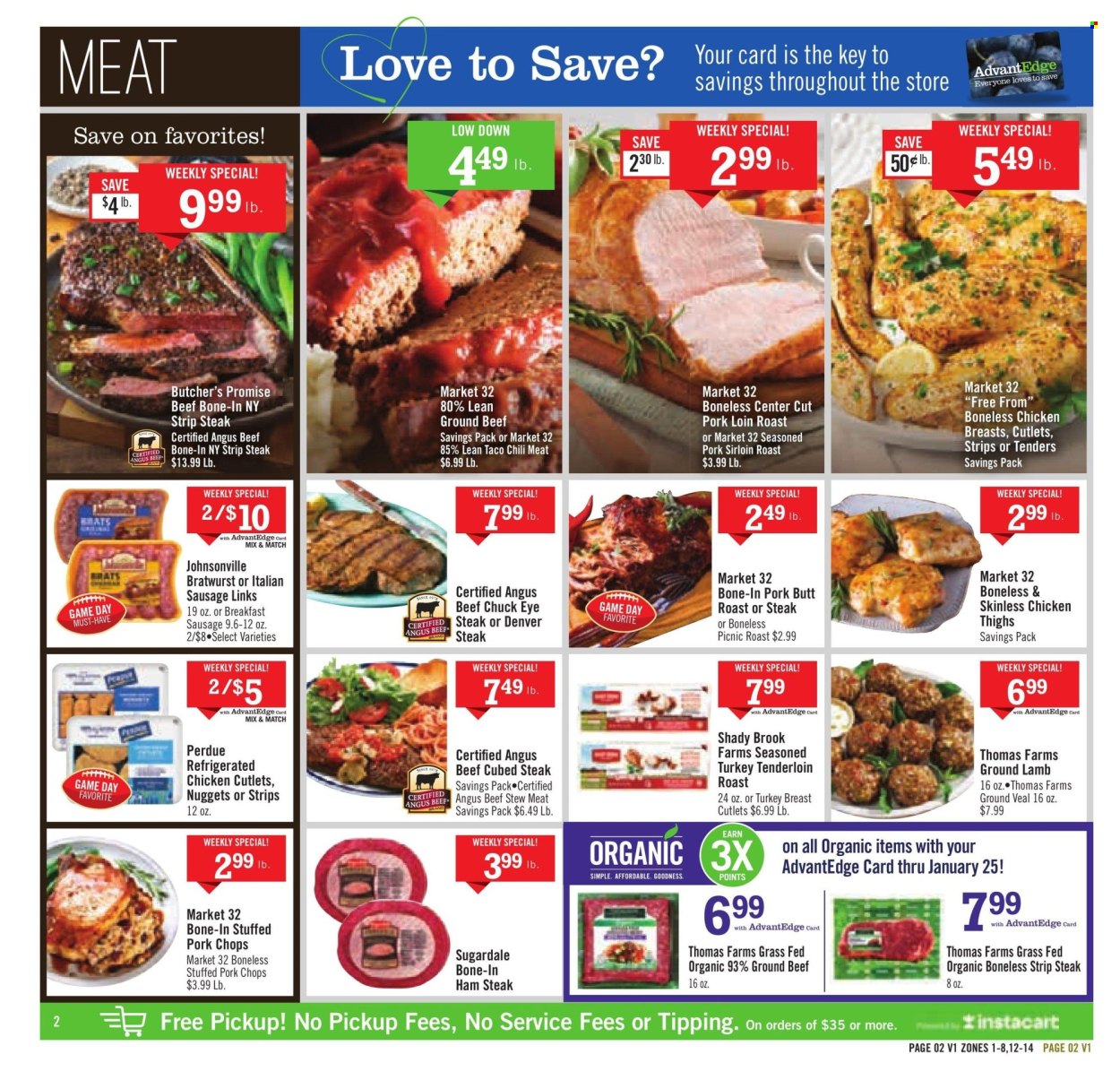Price Chopper ad - 01/12/2025 - 01/18/2025. Page 2