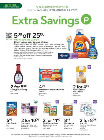 Publix Flyer - 01/11/2025 - 01/24/2025.
