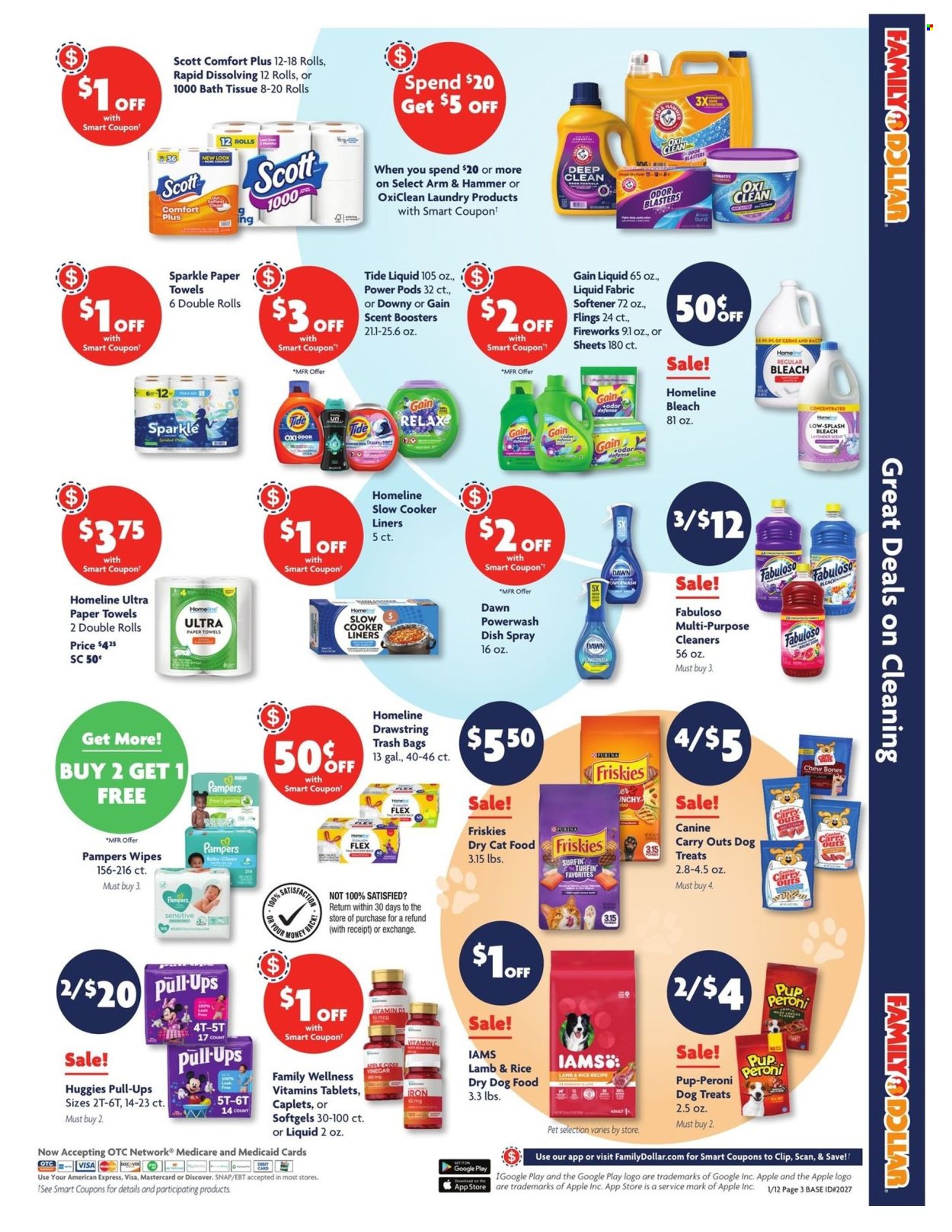 Family Dollar ad - 01/12/2025 - 01/18/2025. Page 4