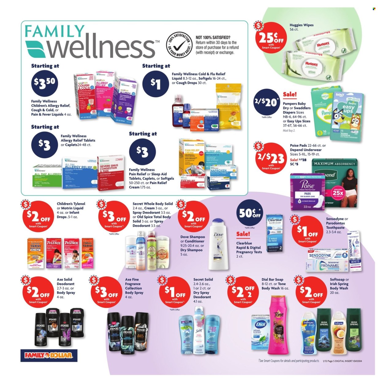 Family Dollar ad - 01/12/2025 - 01/18/2025. Page 7