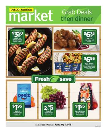 Dollar General Flyer - 01/12/2025 - 01/18/2025.
