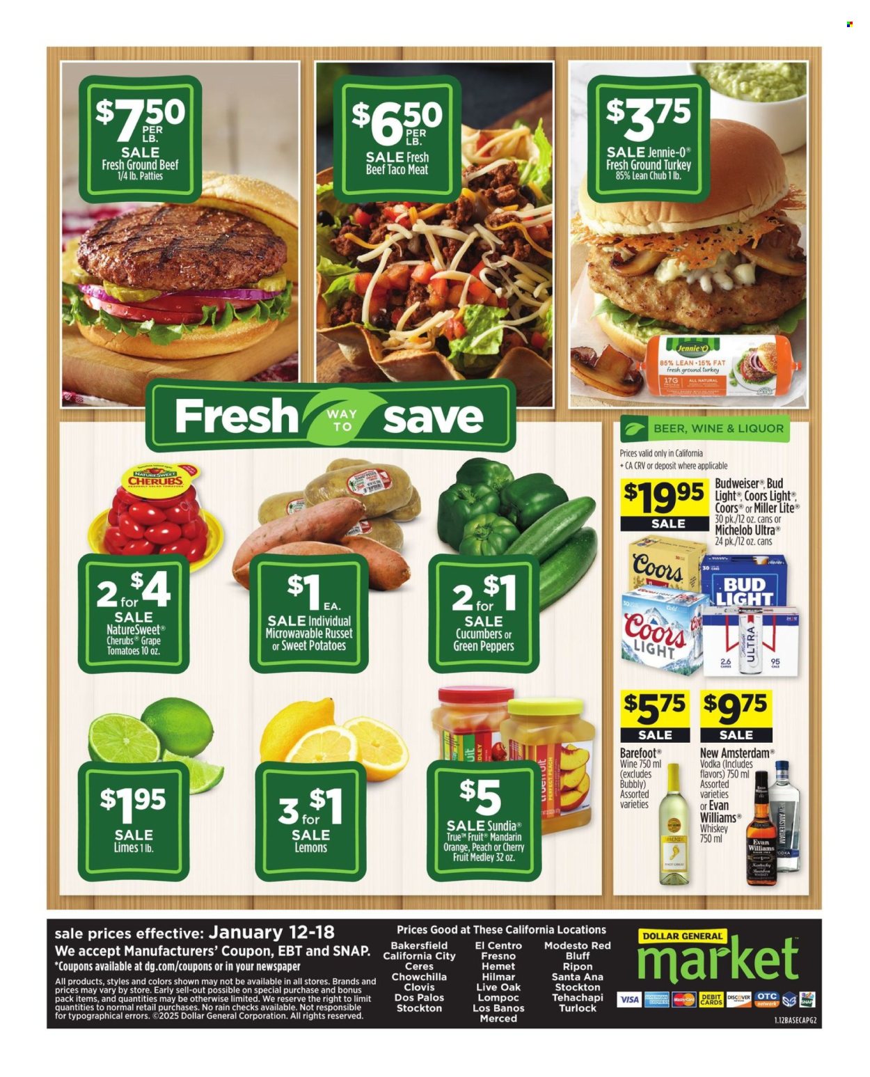 Dollar General ad - 01/12/2025 - 01/18/2025. Page 2
