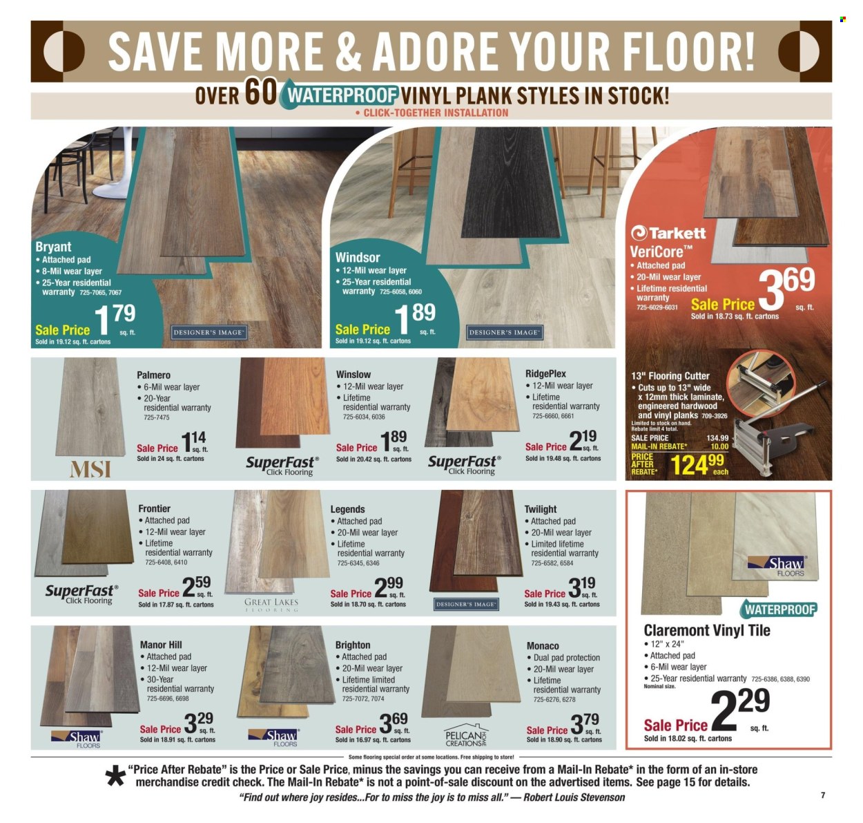 Menards ad - 01/13/2025 - 01/26/2025. Page 13