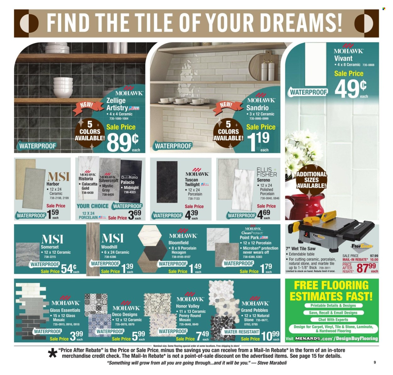 Menards ad - 01/13/2025 - 01/26/2025. Page 15