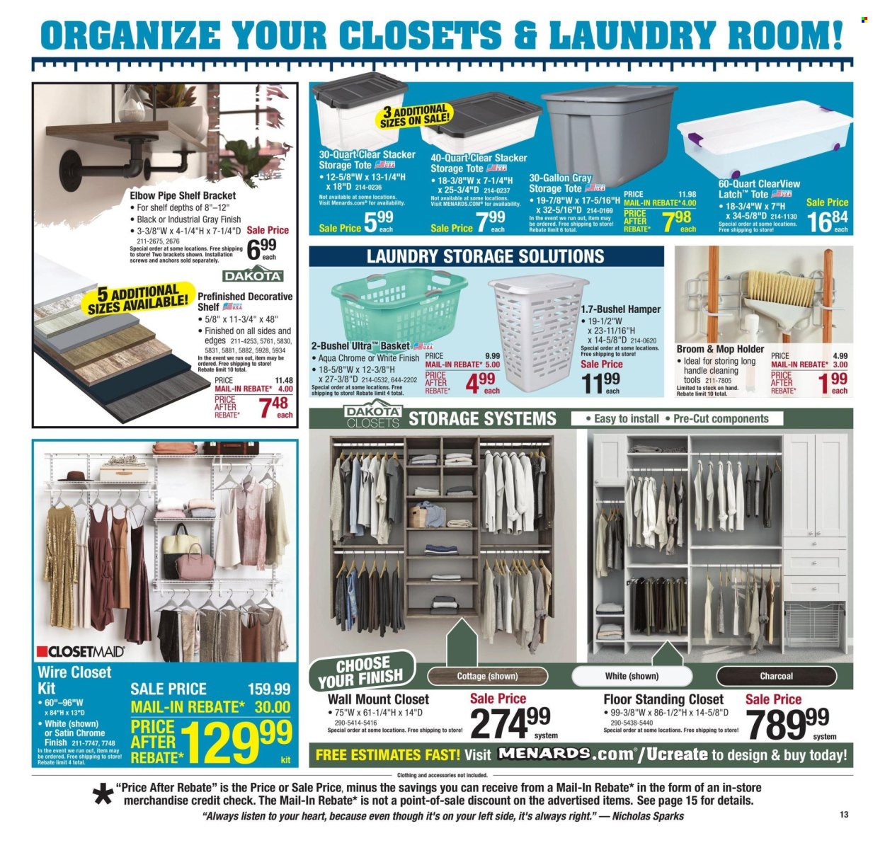 Menards ad - 01/13/2025 - 01/26/2025. Page 19