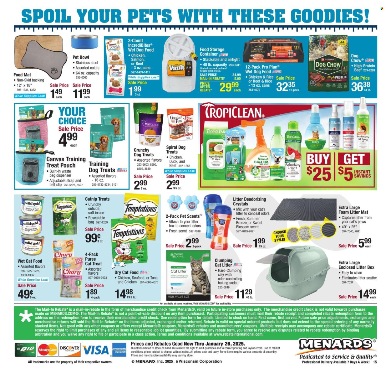 Menards ad - 01/13/2025 - 01/26/2025. Page 22