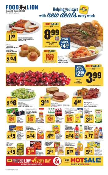Food Lion Flyer - 01/15/2025 - 01/21/2025.