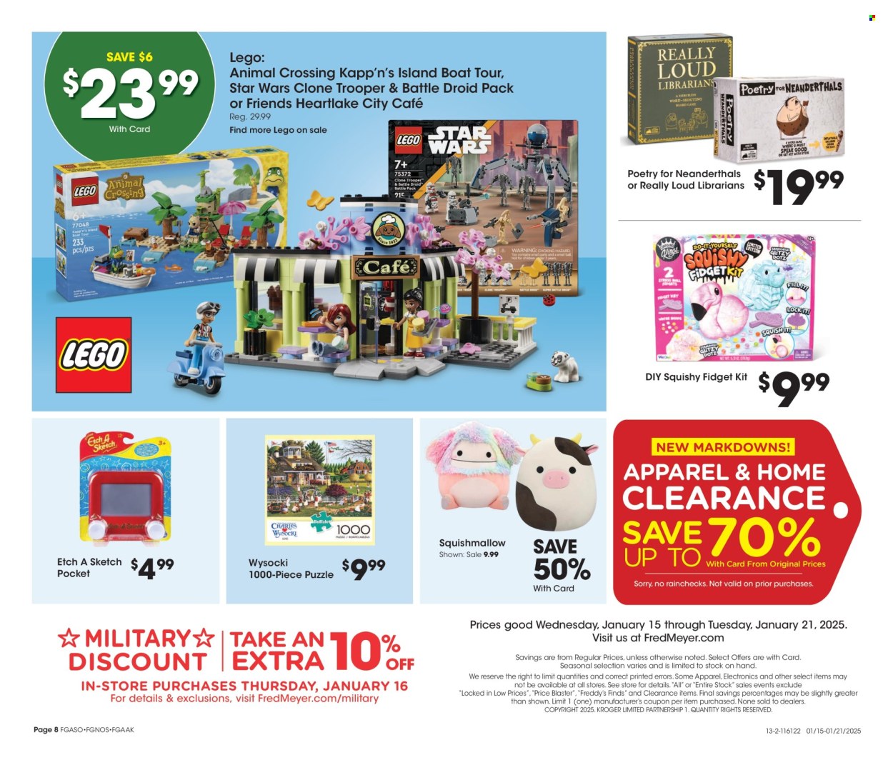 Fred Meyer ad - 01/15/2025 - 01/21/2025. Page 10