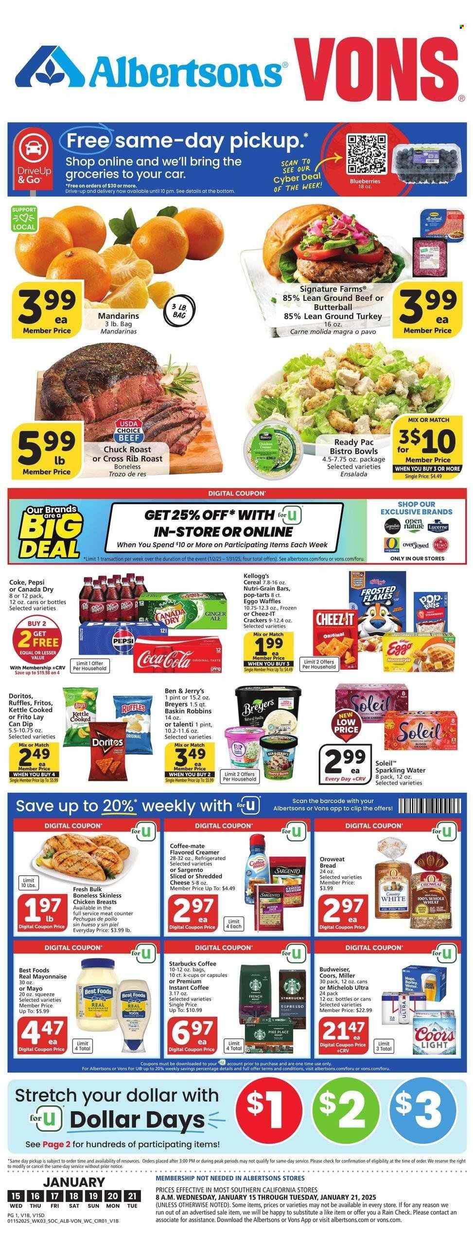 Vons ad - 01/15/2025 - 01/21/2025. Page 1