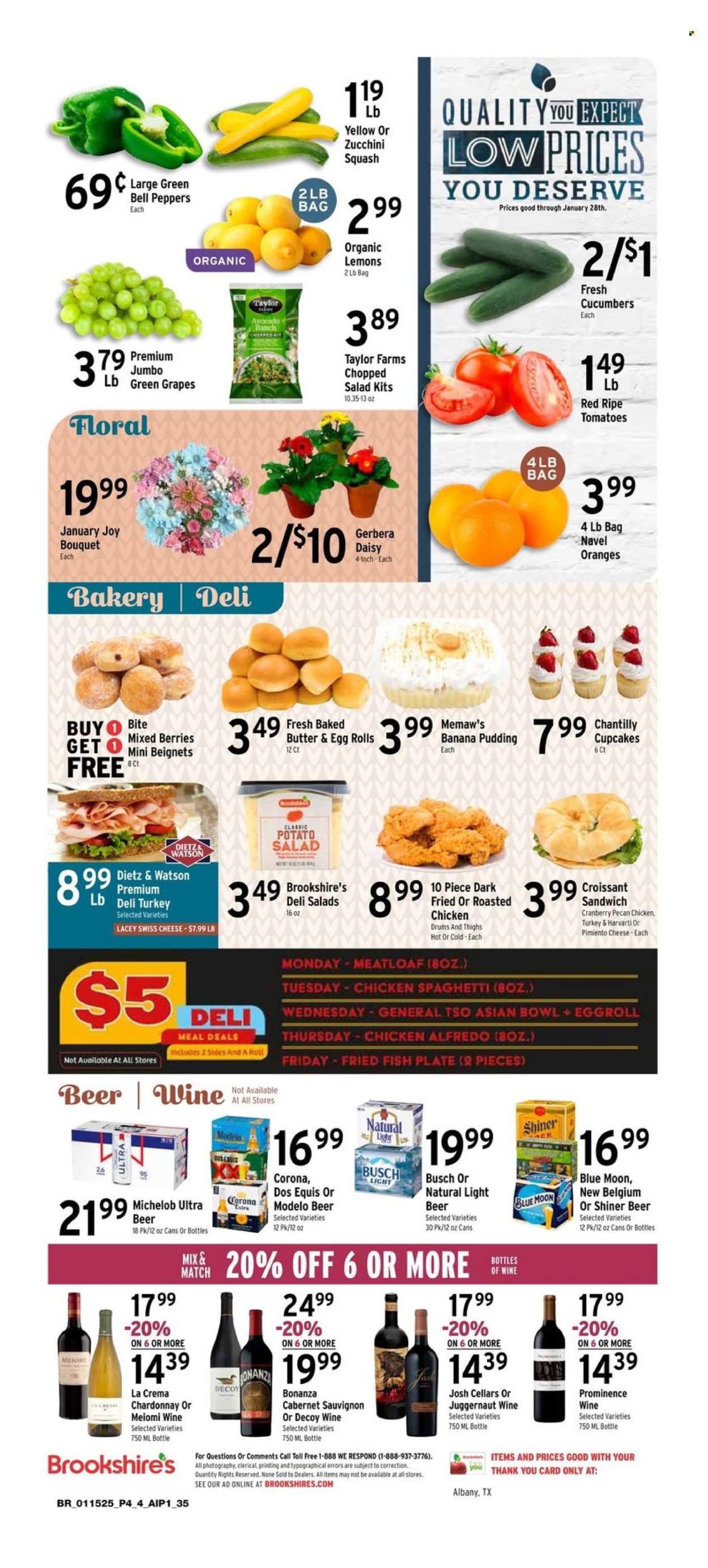 Brookshires ad - 01/15/2025 - 01/21/2025. Page 4