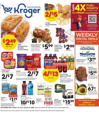 Kroger Flyer - 01/15/2025 - 01/21/2025.