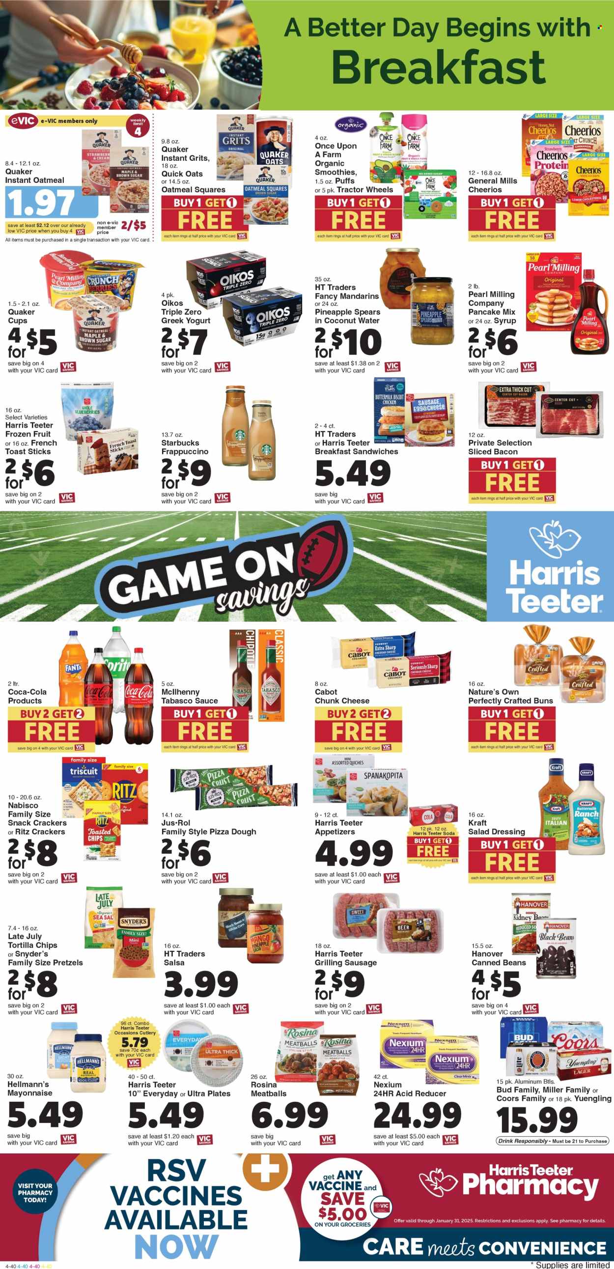 Harris Teeter ad - 01/15/2025 - 01/21/2025. Page 7
