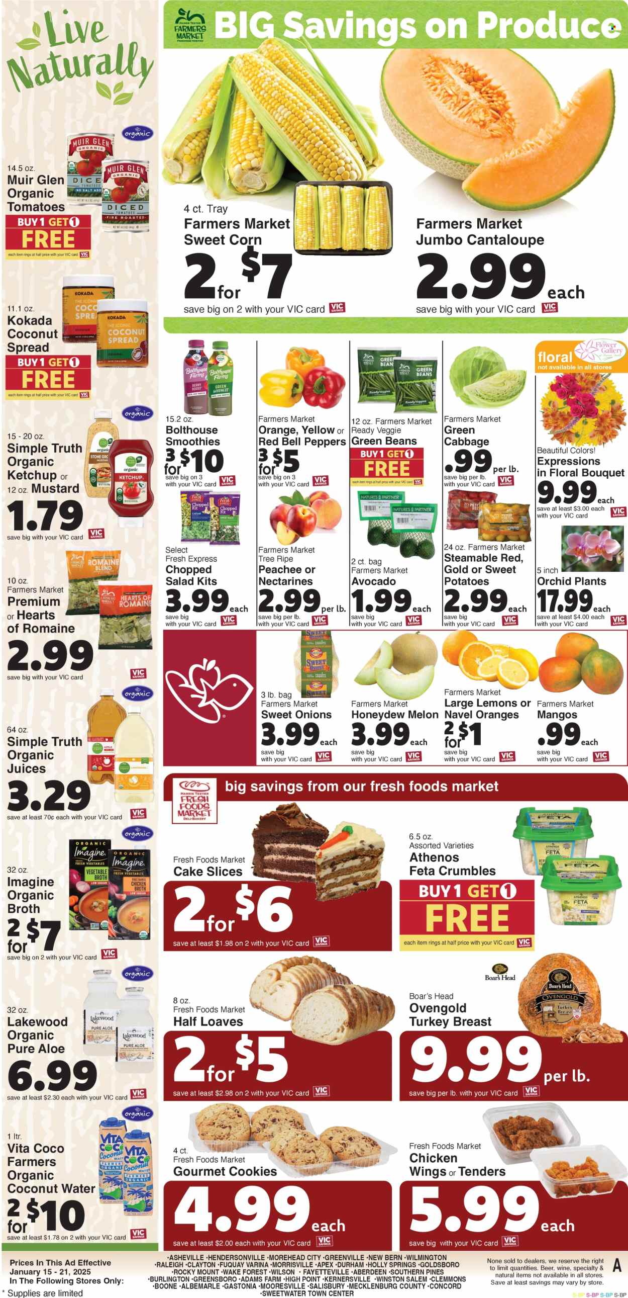Harris Teeter ad - 01/15/2025 - 01/21/2025. Page 11