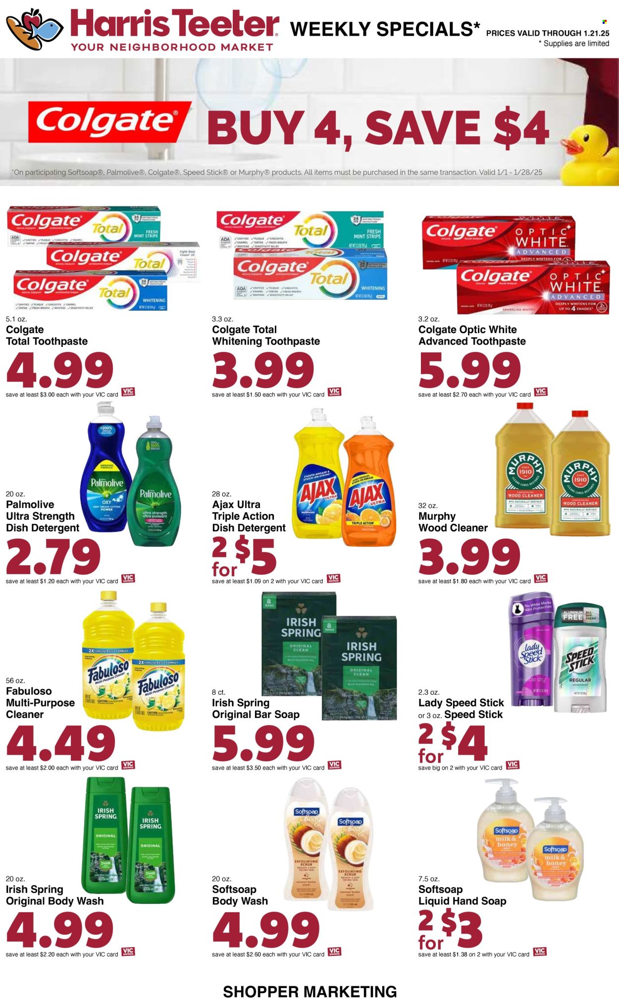 Harris Teeter ad - 01/15/2025 - 01/21/2025. Page 15