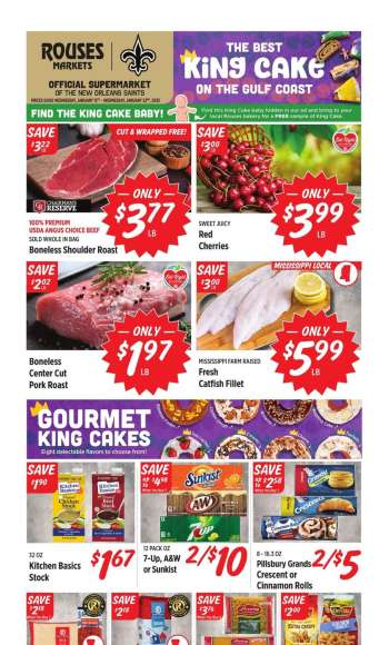 Rouses Markets Flyer - 01/15/2025 - 01/22/2025.