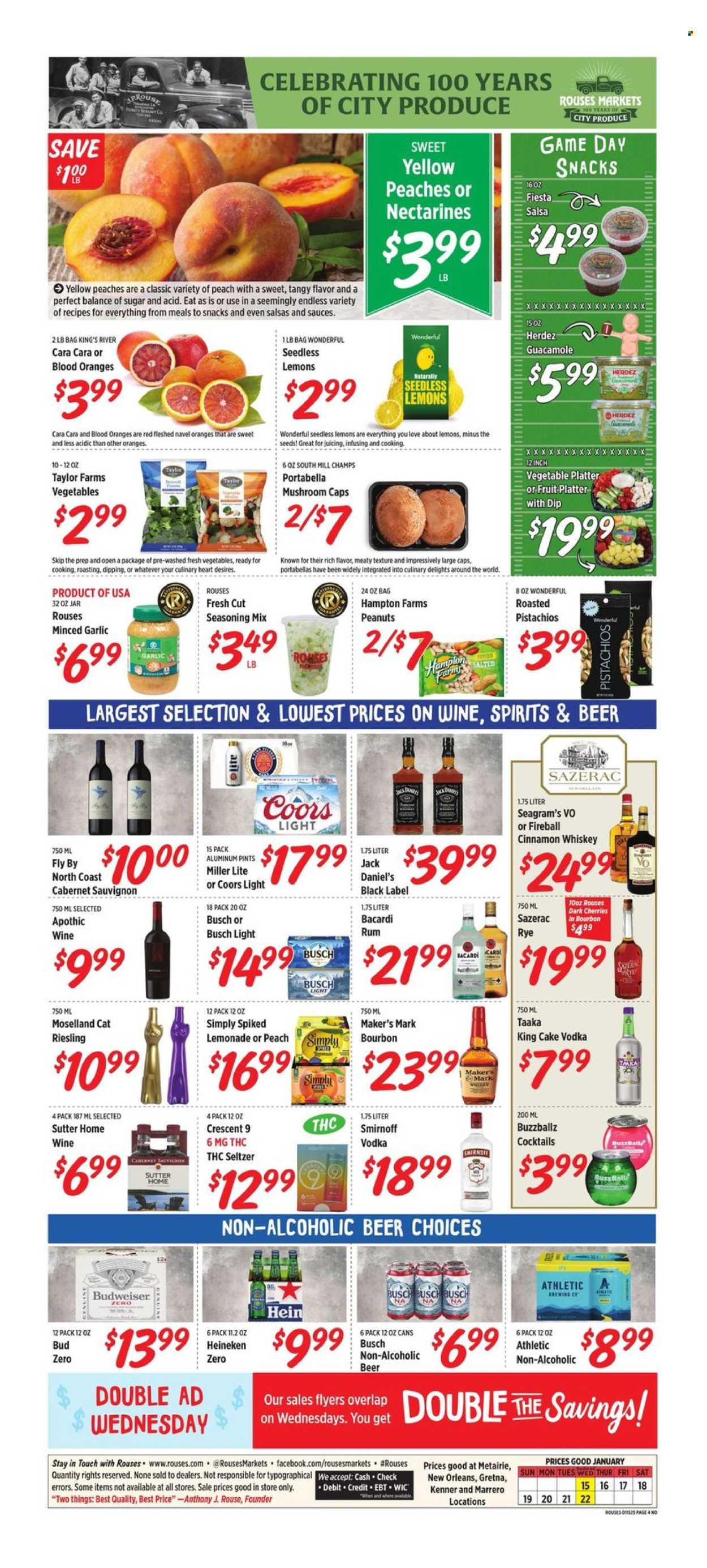 Rouses Markets ad - 01/15/2025 - 01/22/2025. Page 6