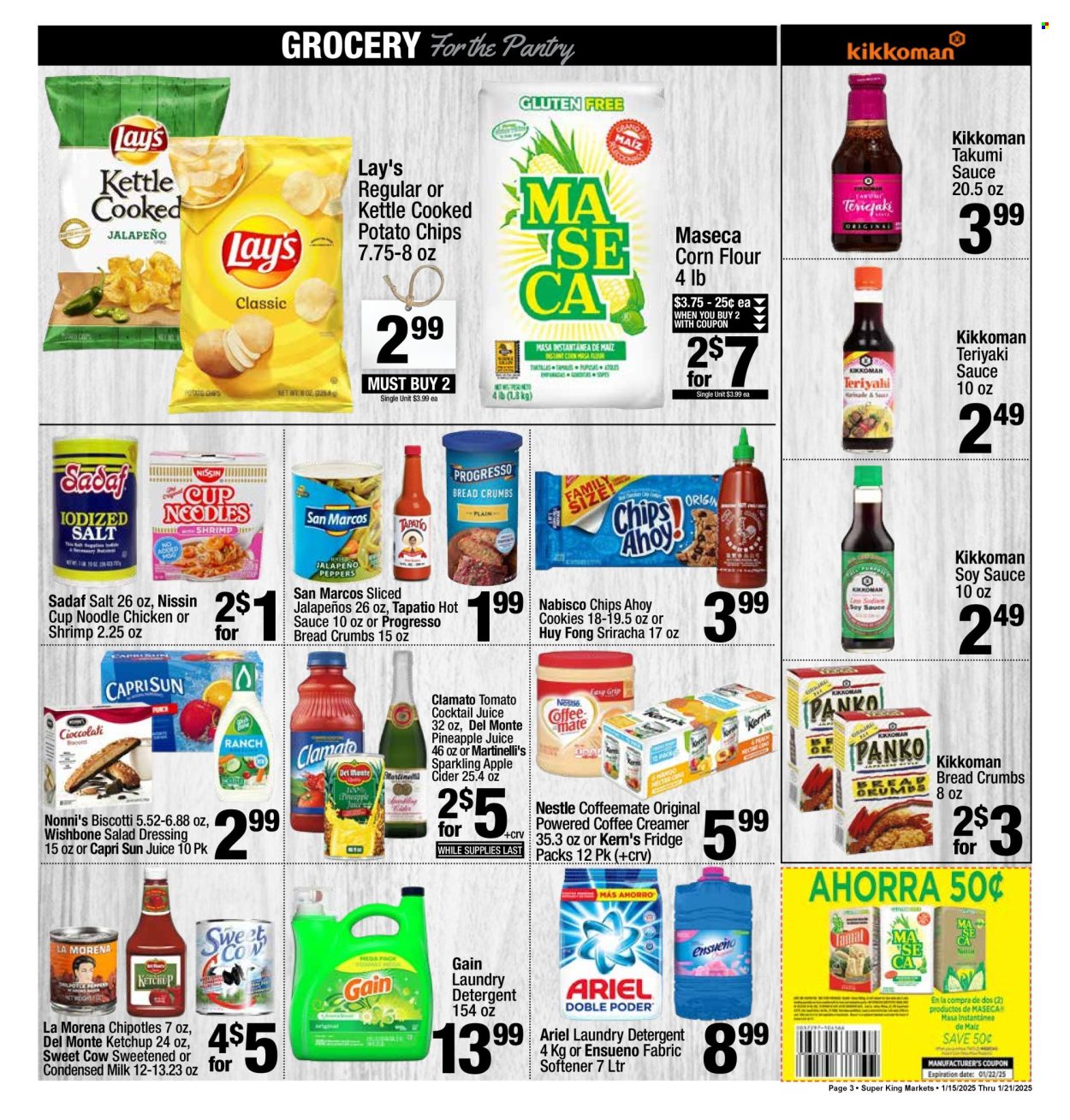 Super King Markets ad - 01/15/2025 - 01/21/2025. Page 3