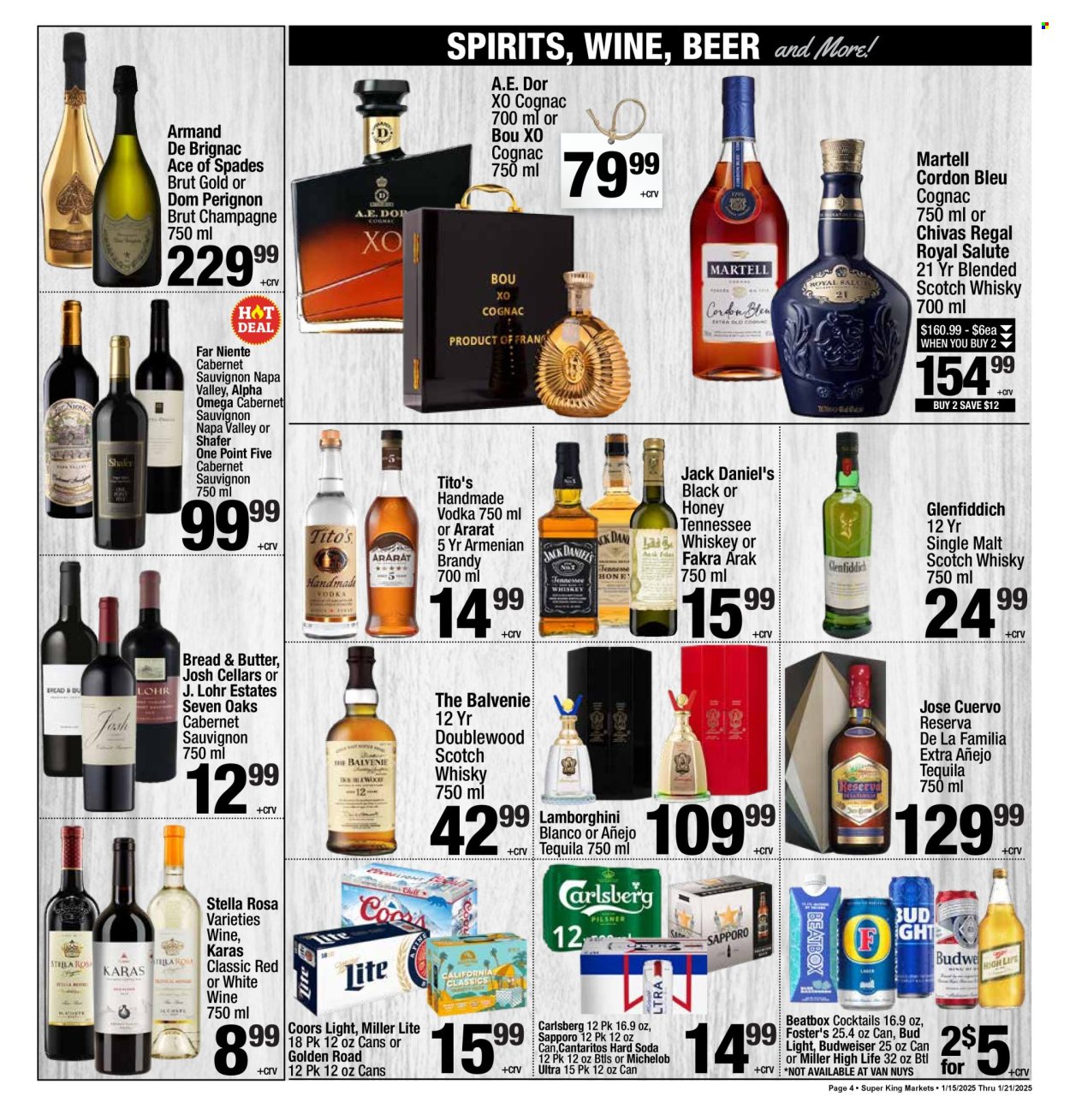 Super King Markets ad - 01/15/2025 - 01/21/2025. Page 4