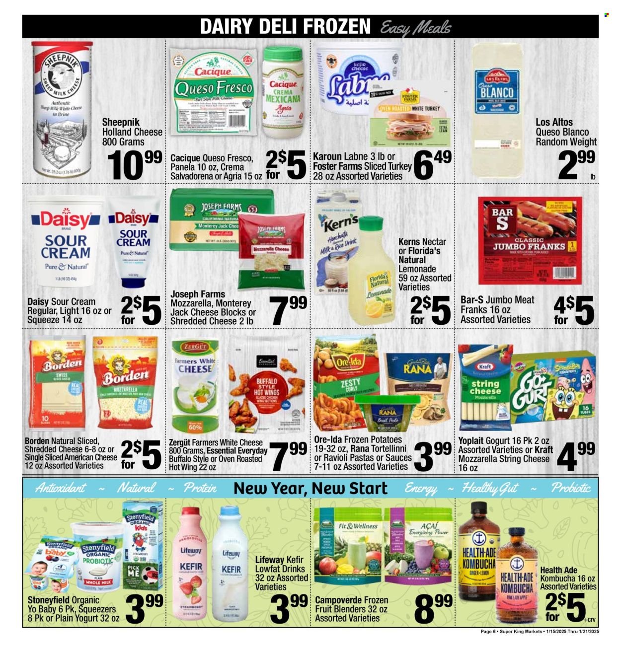 Super King Markets ad - 01/15/2025 - 01/21/2025. Page 6