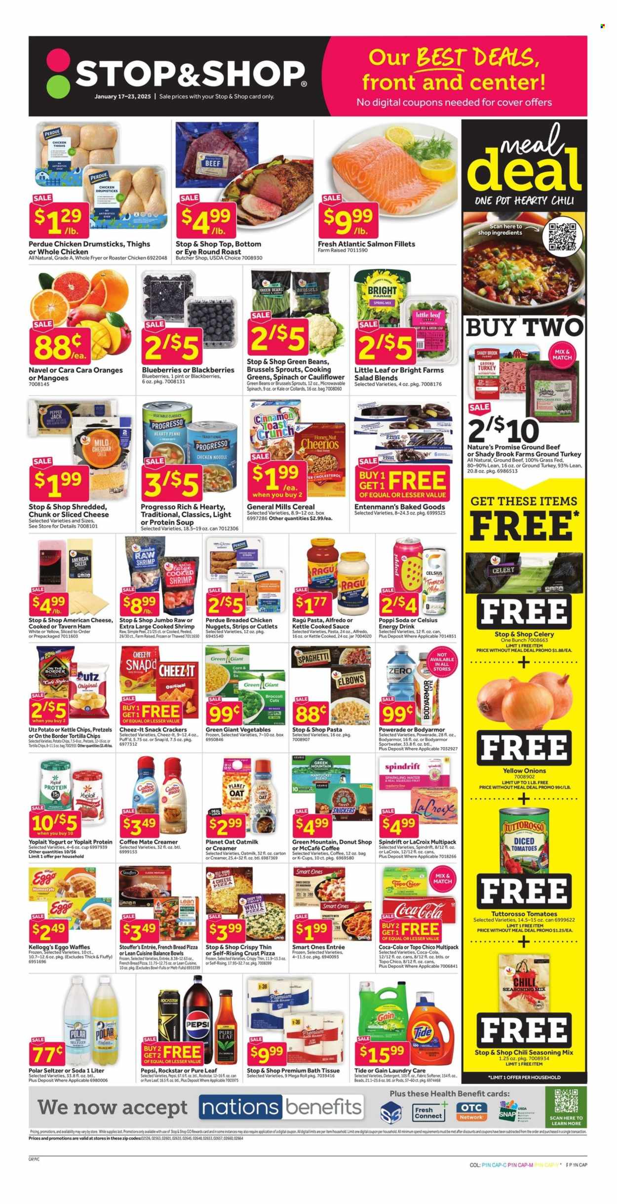 Stop & Shop ad - 01/17/2025 - 01/23/2025. Page 1