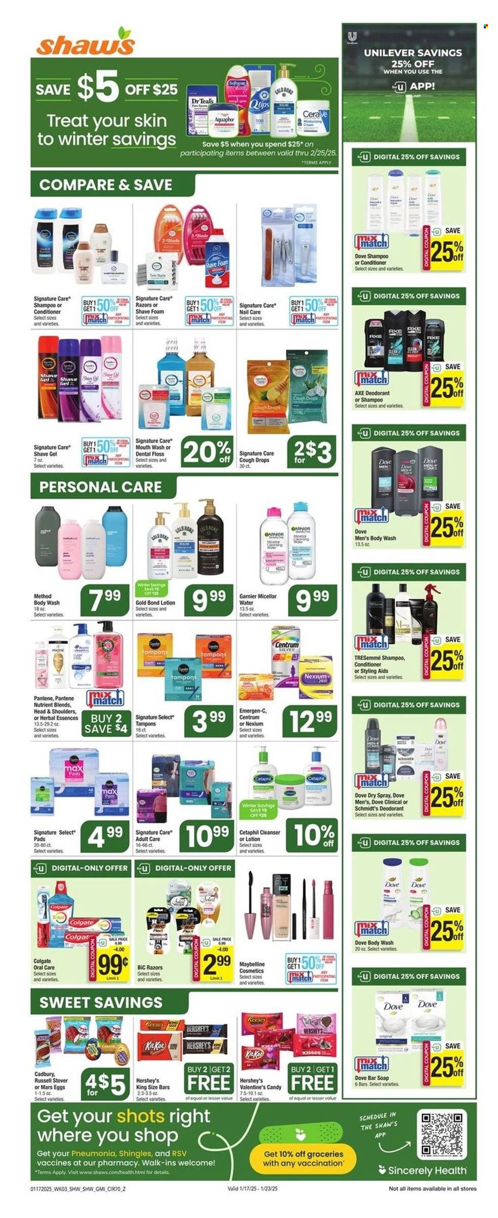 Shaw’s ad - 01/17/2025 - 01/23/2025. Page 5