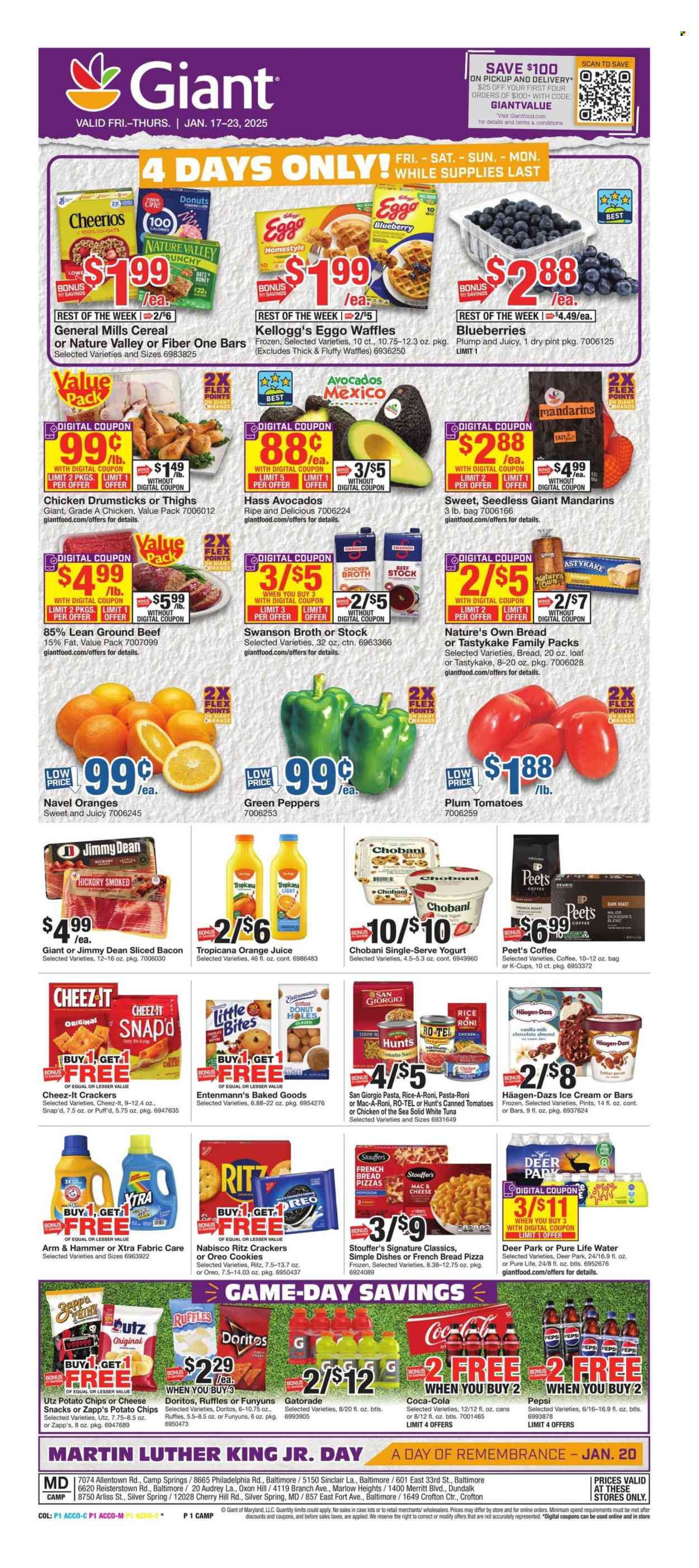 Giant Food ad - 01/17/2025 - 01/23/2025. Page 3