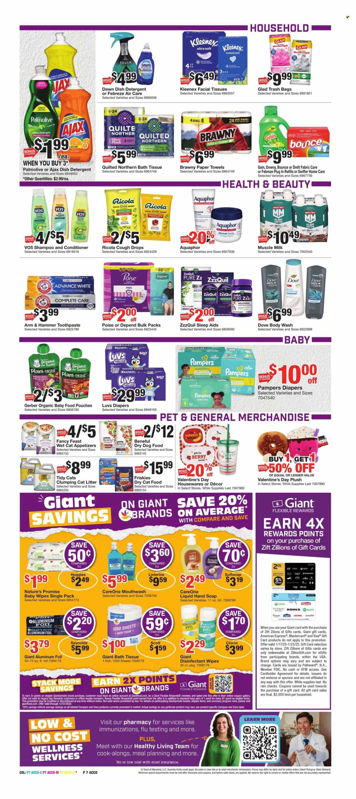 Giant Food ad - 01/17/2025 - 01/23/2025. Page 9