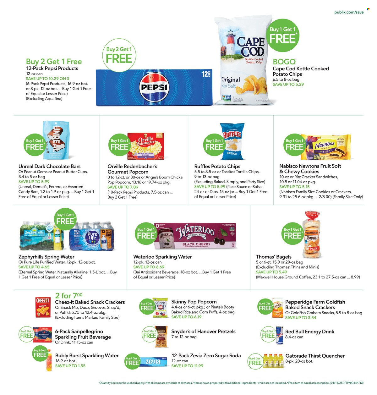 Publix ad - 01/16/2025 - 01/22/2025. Page 13