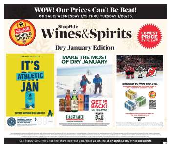 ShopRite Flyer - 01/15/2025 - 01/28/2025.