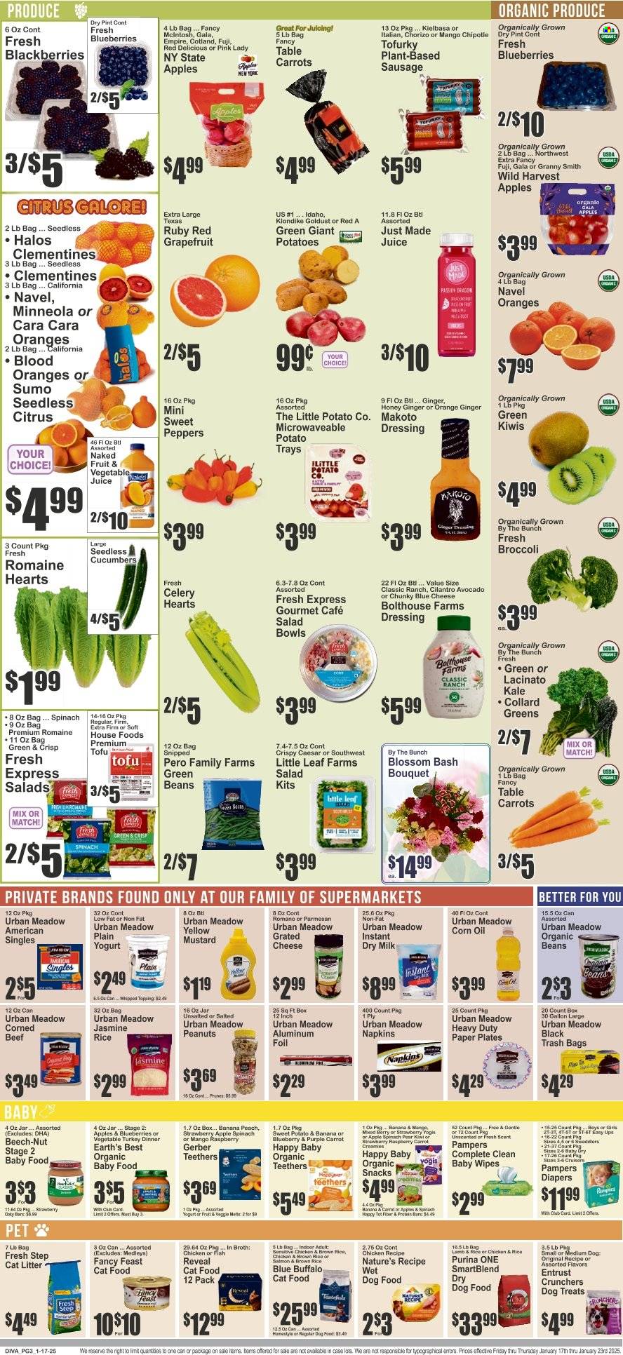 Key Food ad - 01/17/2025 - 01/23/2025. Page 3