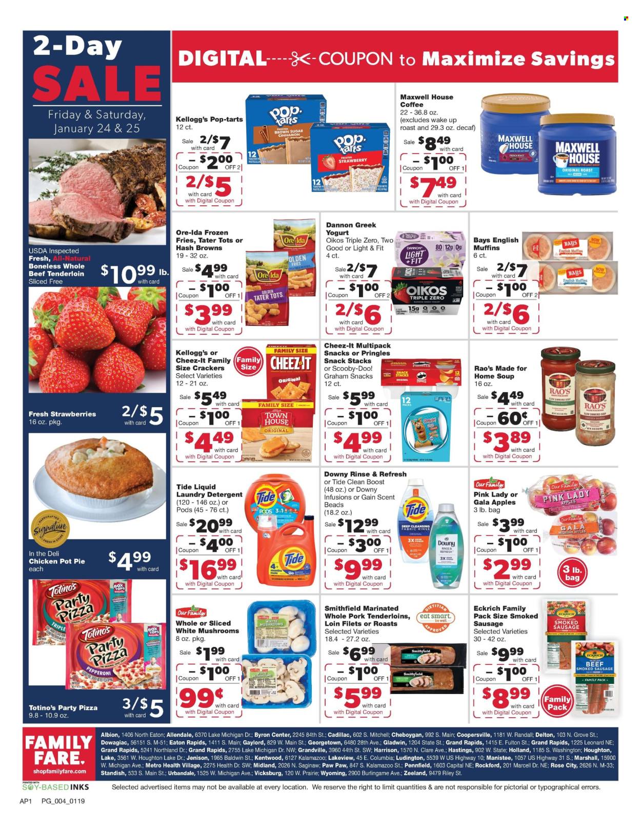 Family Fare ad - 01/19/2025 - 01/25/2025. Page 2