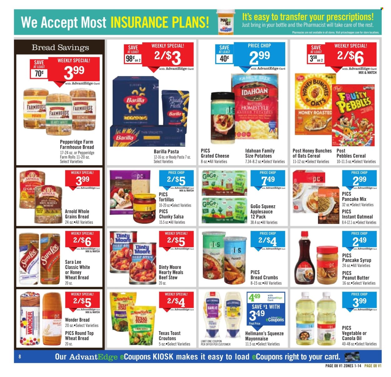Price Chopper ad - 01/19/2025 - 01/25/2025. Page 8